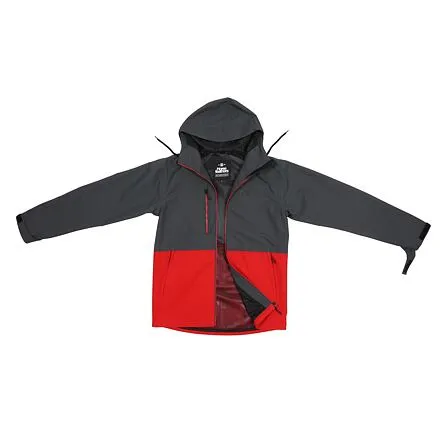 HORSEFEATHERS Bunda Closter II - phantom/lava red GRAY velikost S