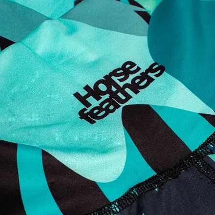 HORSEFEATHERS Dámske legíny Claris - abstract BLUE velikost S