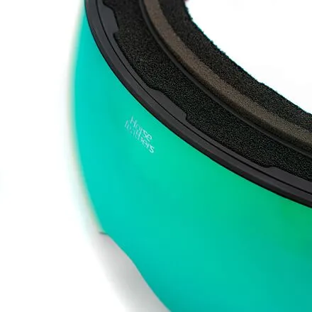 HORSEFEATHERS Okuliare na snowboard Scout - black/mirror green BLACK