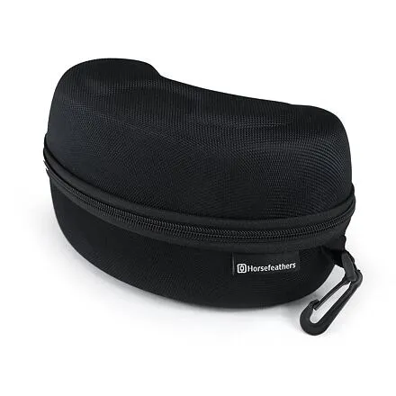 HORSEFEATHERS Okuliare na snowboard Scout - black/mirror silver BLACK