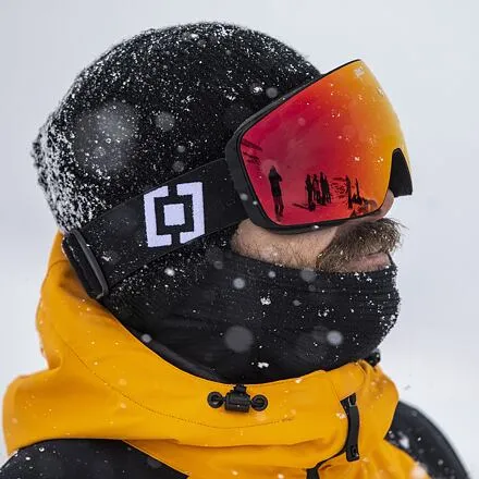 HORSEFEATHERS Okuliare na snowboard Scout - black/mirror red BLACK