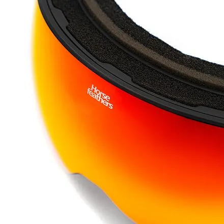 HORSEFEATHERS Okuliare na snowboard Scout - black/mirror red BLACK