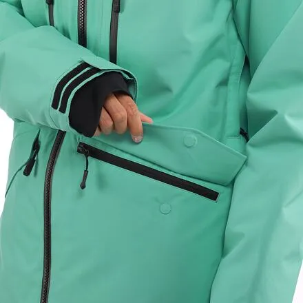 HORSEFEATHERS Bunda Larra II - turquoise GREEN velikost S