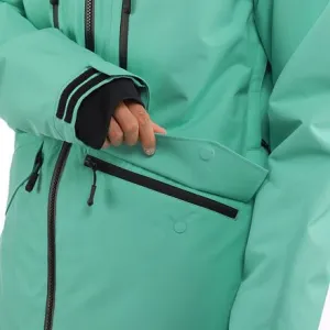 HORSEFEATHERS Bunda Larra II - turquoise GREEN velikost S