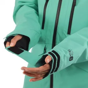 HORSEFEATHERS Bunda Larra II - turquoise GREEN velikost S