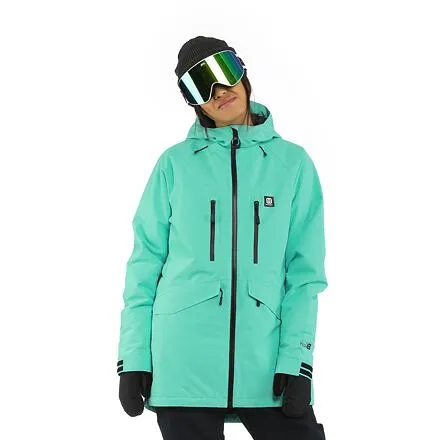 HORSEFEATHERS Bunda Larra II - turquoise GREEN velikost S