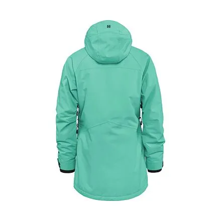 HORSEFEATHERS Bunda Larra II - turquoise GREEN velikost S