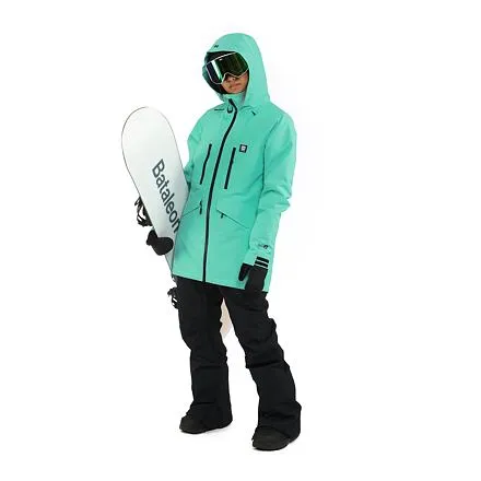 HORSEFEATHERS Bunda Larra II - turquoise GREEN velikost S