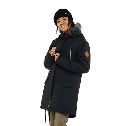 HORSEFEATHERS Bunda Maddy - black BLACK velikost XS