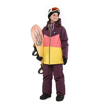 HORSEFEATHERS Detská bunda Saddie - prune PURPLE velikost XL