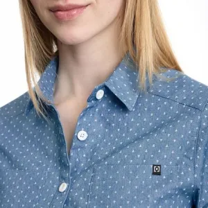 HORSEFEATHERS Šaty Mariana Long - light blue BLUE velikost M
