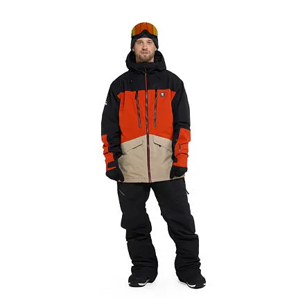 HORSEFEATHERS Bunda Halen II - red clay/mojave ORANGE velikost S
