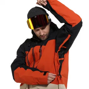 HORSEFEATHERS Bunda Halen II - red clay/mojave ORANGE velikost S