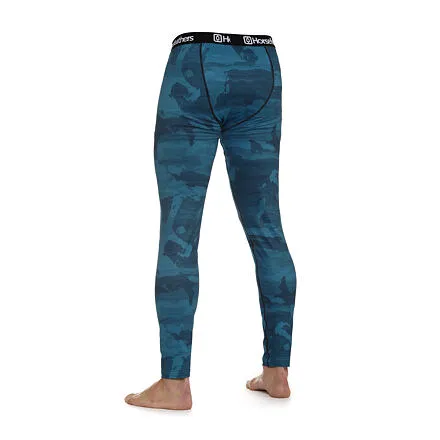 HORSEFEATHERS Termo nohavice Riley - depth BLUE velikost S