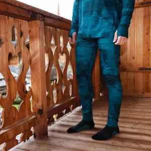 HORSEFEATHERS Termo nohavice Riley - depth BLUE velikost S