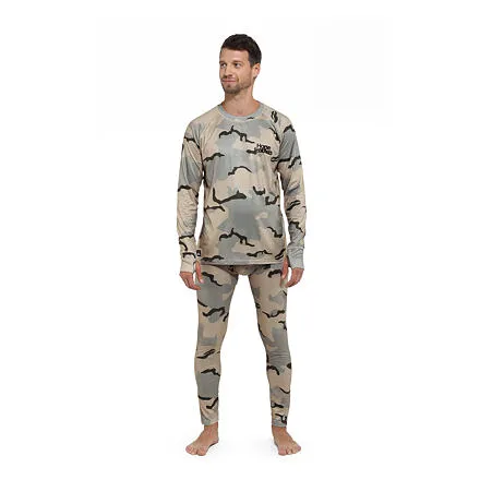 HORSEFEATHERS Termo tričko Riley - desert camo CAMO velikost S