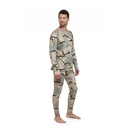 HORSEFEATHERS Termo nohavice Riley - desert camo CAMO velikost S