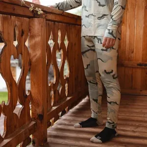 HORSEFEATHERS Termo nohavice Riley - desert camo CAMO velikost S