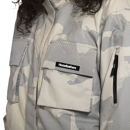 HORSEFEATHERS Bunda Rheie - snowstorm CAMO velikost M