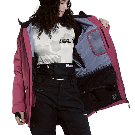 HORSEFEATHERS Bunda Larra II - malaga PINK velikost M