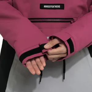 HORSEFEATHERS Bunda Derin II - malaga PINK velikost S