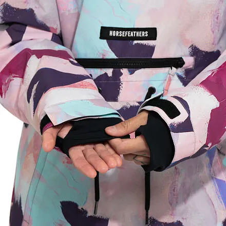 HORSEFEATHERS Bunda Derin II - abstract paint PINK velikost M