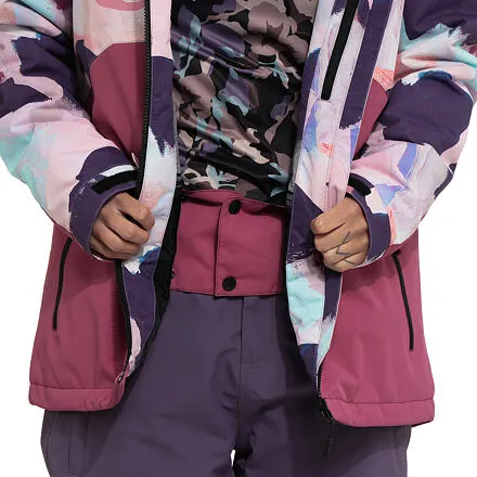 HORSEFEATHERS Bunda Halia - abstract paint PINK velikost S