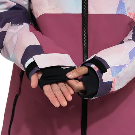 HORSEFEATHERS Bunda Halia - abstract paint PINK velikost S