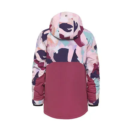 HORSEFEATHERS Bunda Halia - abstract paint PINK velikost S