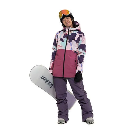 HORSEFEATHERS Bunda Halia - abstract paint PINK velikost S