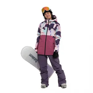 HORSEFEATHERS Bunda Halia - abstract paint PINK velikost S