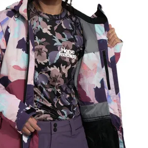 HORSEFEATHERS Bunda Halia - abstract paint PINK velikost S