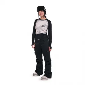 HORSEFEATHERS Nohavice Lotte II - black BLACK velikost XL