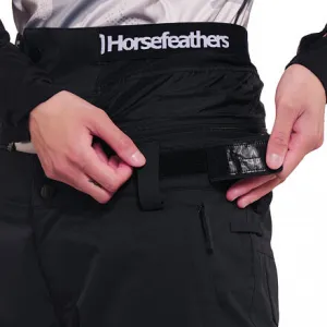 HORSEFEATHERS Nohavice Lotte II - black BLACK velikost XL