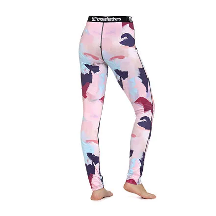 HORSEFEATHERS Termo nohavice Mirra - abstract print PINK velikost XS