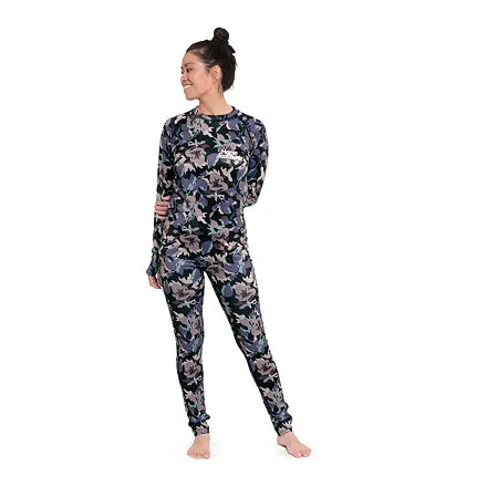 HORSEFEATHERS Termo nohavice Mirra - flowers CAMO velikost M