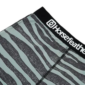 HORSEFEATHERS Termo nohavice Mirra - zebra BLUE velikost M
