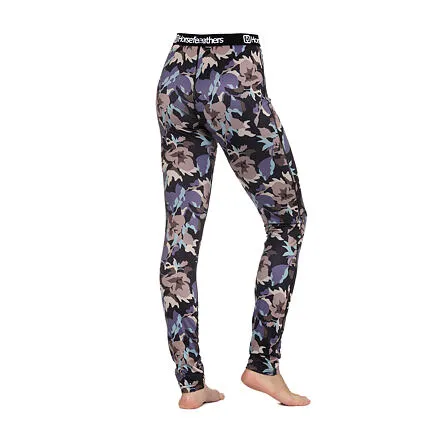 HORSEFEATHERS Termo nohavice Mirra - flowers CAMO velikost M