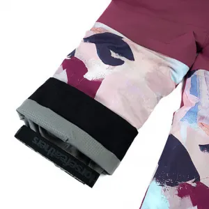 HORSEFEATHERS Detská zimná kombinéza Spirit One Piece - abstract paint PINK velikost 3-4