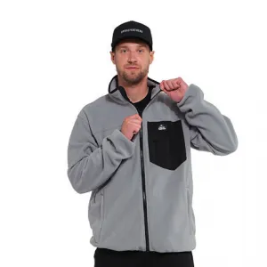 HORSEFEATHERS Fleecová mikina Darko - mirage gray GRAY velikost M