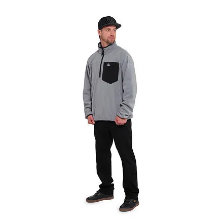 HORSEFEATHERS Fleecová mikina Darko Pullover - mirage gray GRAY velikost M