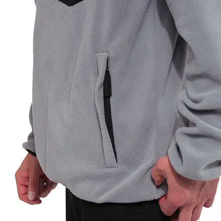 HORSEFEATHERS Fleecová mikina Darko Pullover - mirage gray GRAY velikost M