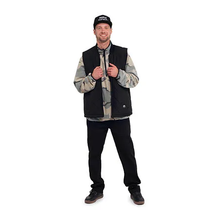 HORSEFEATHERS Fleecová mikina Darko Pullover - desert camo CAMO velikost M