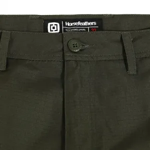 HORSEFEATHERS Nohavice Captain II - khaki GREEN velikost 28