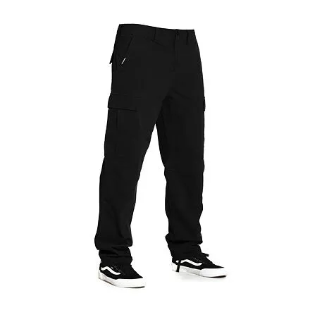 HORSEFEATHERS Nohavice Captain II - black BLACK velikost 34