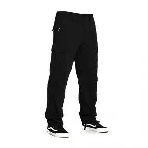 HORSEFEATHERS Nohavice Captain II - black BLACK velikost 34