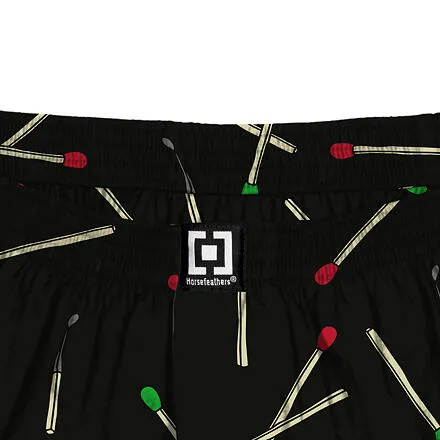 HORSEFEATHERS Trenírky Manny - matches BLACK velikost M