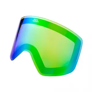 HORSEFEATHERS Náhradné sklo Colt - mirror green GREEN