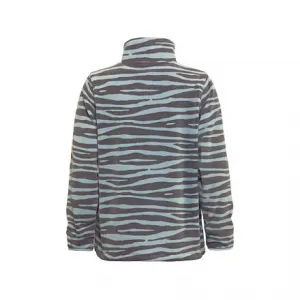 HORSEFEATHERS Dámska fleecová mikina Melia - zebra BLUE velikost M