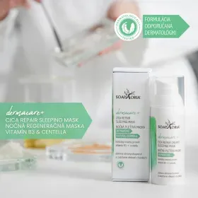 DERMACARE+ Cica Repair Sleeping Mask nočná regeneračná maska Vitamín B3 & Centella